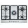 Bosch | PGQ7B5B90 | Hob | Gas | Number of burners/cooking zones 5 | Rotary knobs | Stainless steel - 2